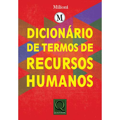 Livro - Dicionário de Termos de Recursos Humanos