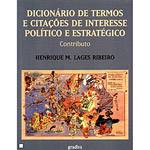 Livro - Dicionário de Termos e Citações de Interesse Político e Estratégico - Contributo