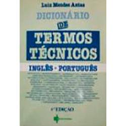 Livro - Dicionário de Termos Técnicos - Inglês/Português