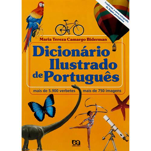 Livro - Dicionário Ilustrado de Português