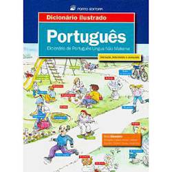 Livro - Dicionário Ilustrado Português: Língua não Materna