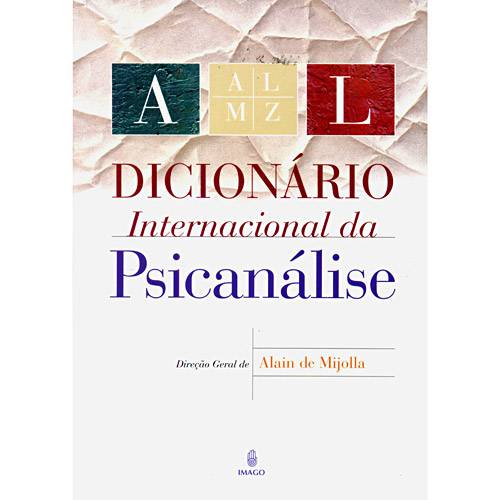 Livro - Dicionário Internacional da Psicanálise