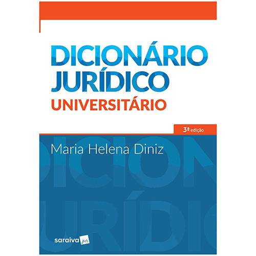 Livro - Dicionário Jurídico Universitário