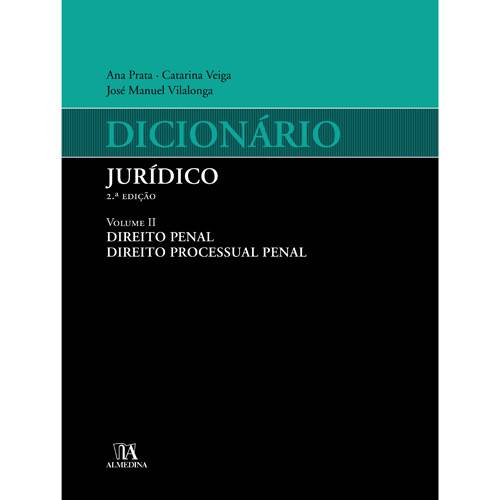Livro - Dicionário Jurídico - Volume II