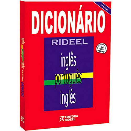 Livro - Dicionário Rideel - Inglês - Português - Inglês