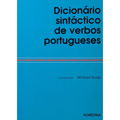 Livro - Dicionário Sintáctico de Verbos Portugueses