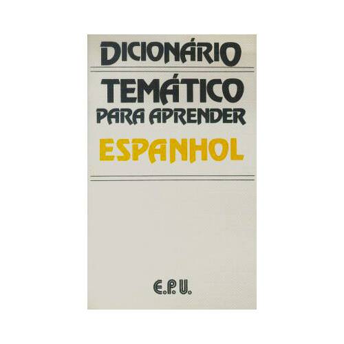Livro - Dicionário Temático para Aprender Espanhol