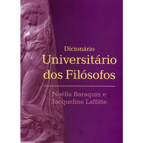 Livro - Dicionário Universitário dos Filósofos