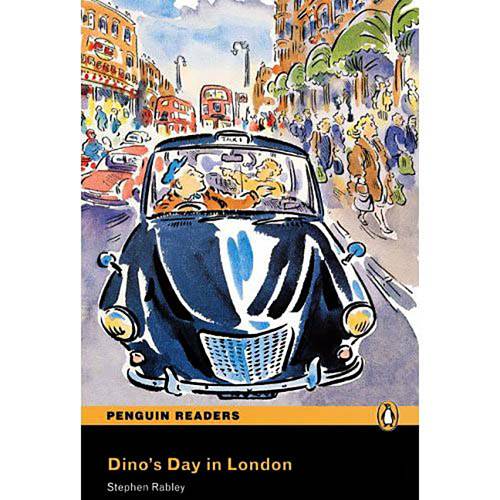 Livro - Dino's Day In London - Penguin Readers
