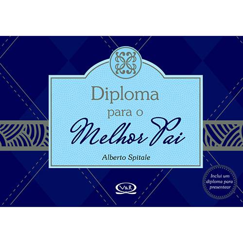 Livro - Diploma para o Melhor Pai