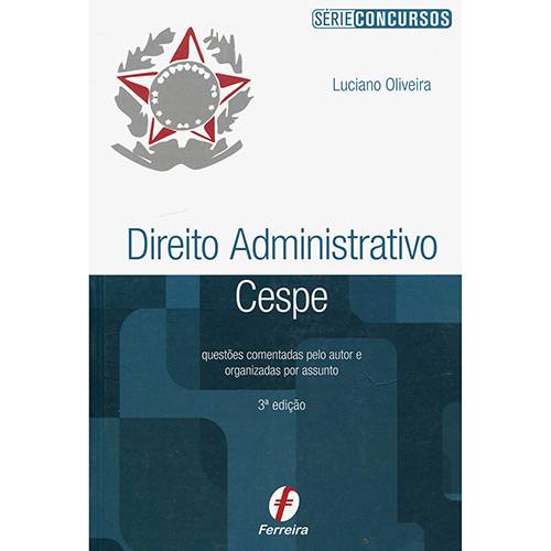 Livro - Direito Administrativo: Cespe