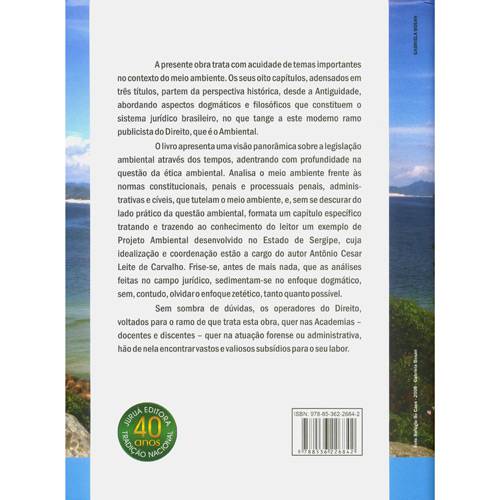 Livro - Direito Ambiental Brasileiro em Perspectiva