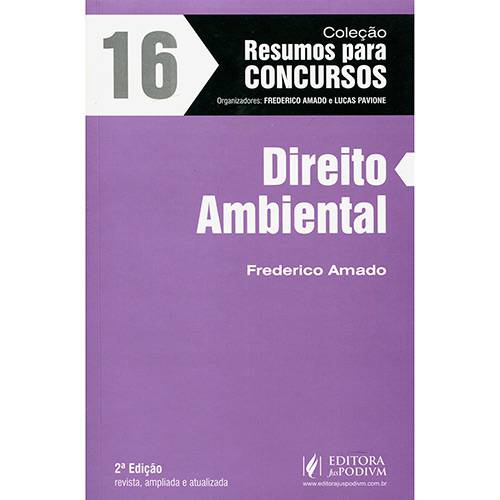 Livro - Direito Ambiental - Coleção Resumos para Concursos - Vol.16