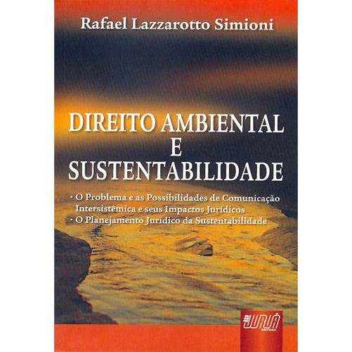 Livro - Direito Ambiental e Sustentabilidade