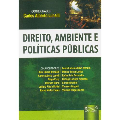 Livro - Direito, Ambiente e Políticas Públicas
