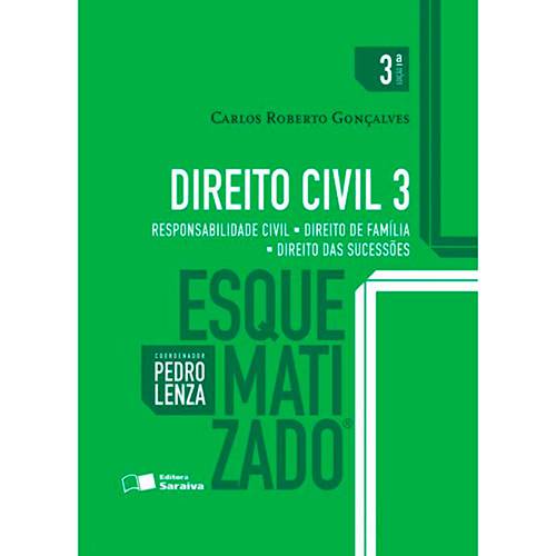 Livro - Direito Civil Esquematizado - Vol. 3