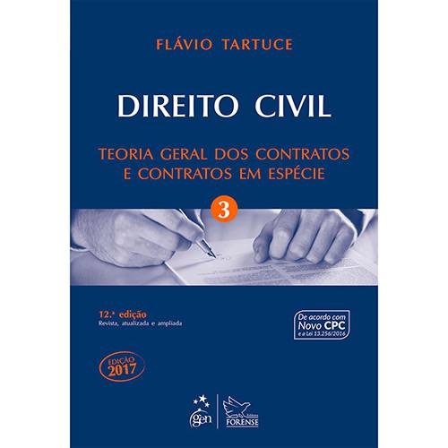 Livro - Direito Civil: Teoria Geral dos Contratos e Contratos em Espécie