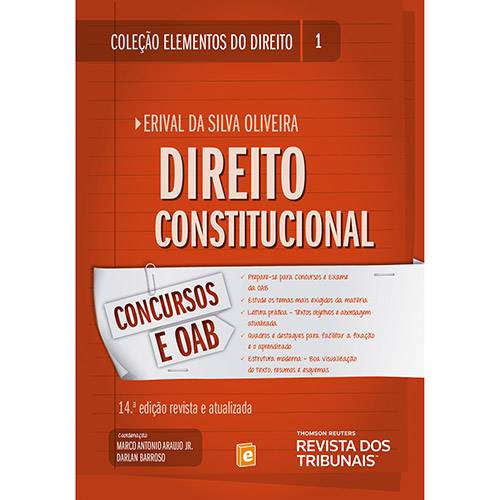 Livro - Direito Constitucional - Coleção Elementos do Direito - Vol. 1