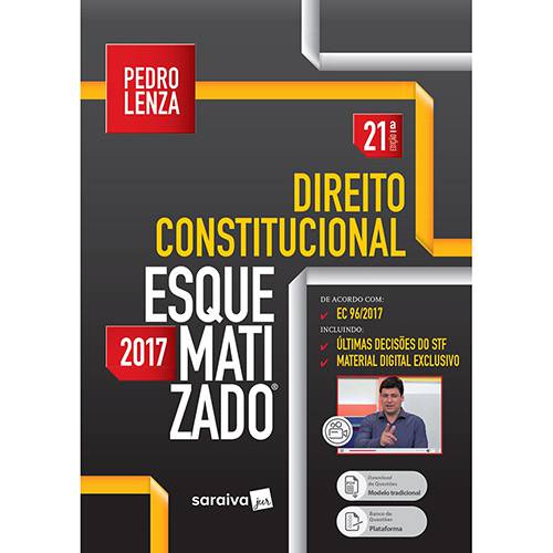 Livro - Direito Constitucional Esquematizado 2017