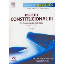 Livro - Direito Constitucional III - Série Caderno de Questões para Provas e Concursos