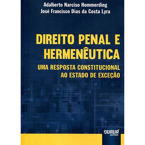 Livro - Direito Penal e Hermenêutica