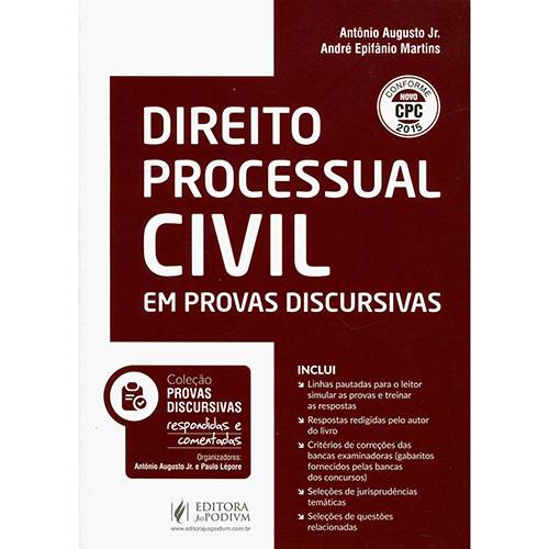 Livro - Direito Processual Civil em Provas Discursivas