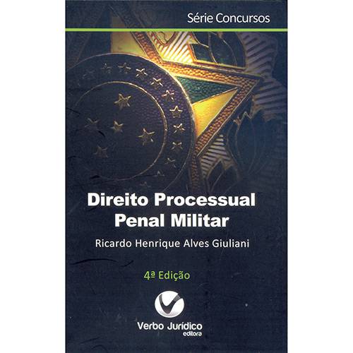 Livro - Direito Processual Penal Militar - Série Concursos