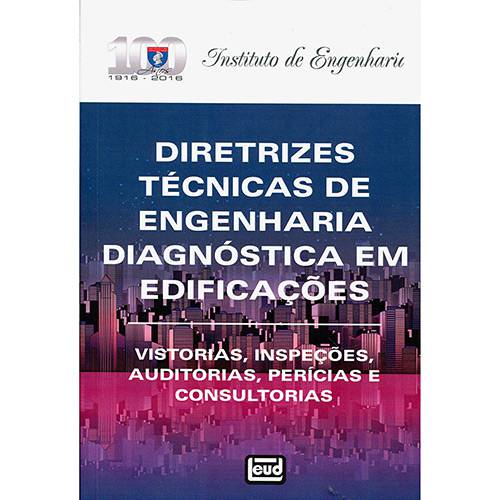 Livro - Diretrizes Técnicas de Engenharia Diagnóstica em Edificações