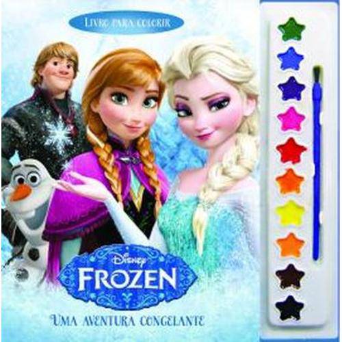 Livro - Disney - Aquarela - Frozen Frozen - uma Aventura Congelante