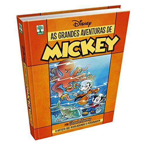 Livro Disney Pateta Repórter - Capa Dura 466 Páginas + Livro Disney as Grandes Aventuras de Mickey 1 - Capa Dura 480 Páginas