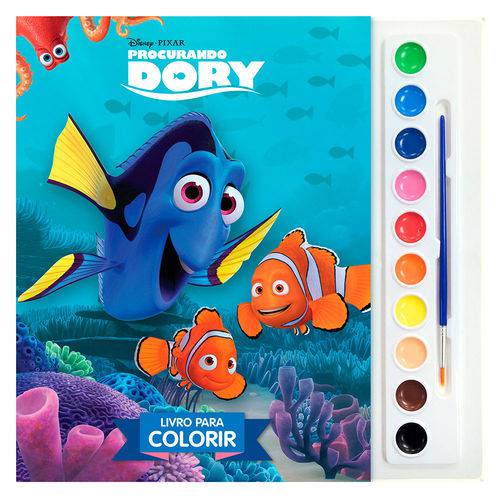 Livro Disney - Coleção Aquarela - Procurando Dory - Dcl