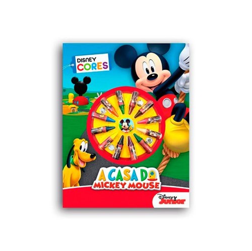 Livro Disney Cores a Casa do Mickey Mouse - DCL