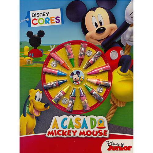Livro - Disney Cores: a Casa do Mikey Mouse