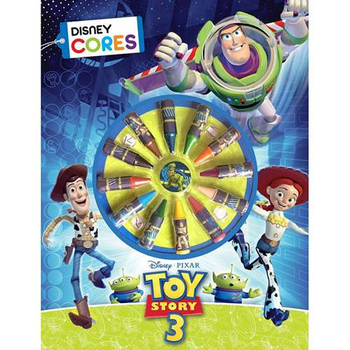 Livro - Disney Cores: Toy Story 3
