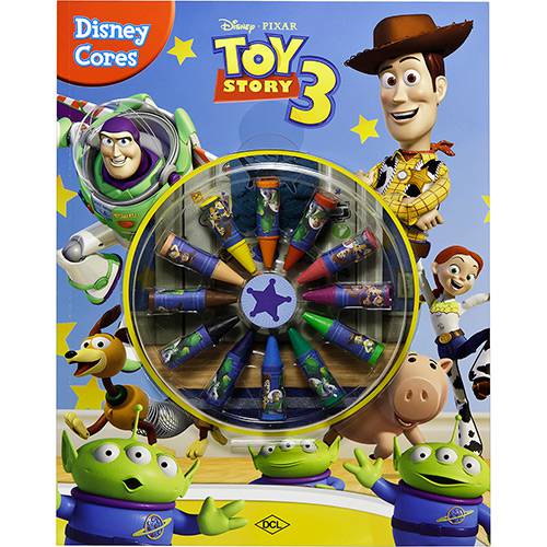 Livro - Disney Cores: Toy Story 3