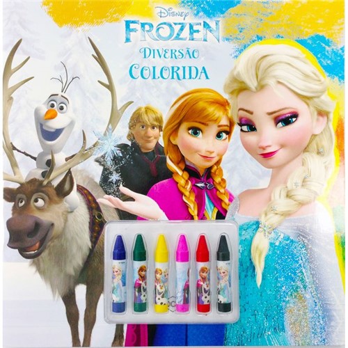 Livro Disney - Diversão Colorida - Frozen - EDITORA DCL