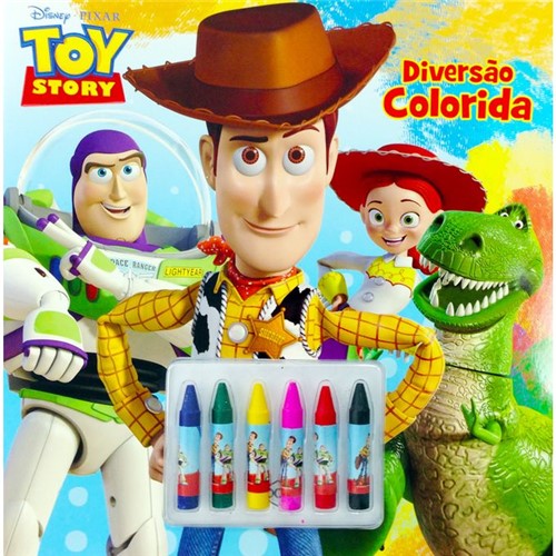 Livro Disney - Diversão Colorida - Toy Story - EDITORA DCL