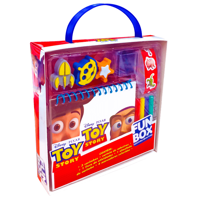 Livro Disney Fun Box Caixinha Divertida - Toy Story - EDITORA DCL
