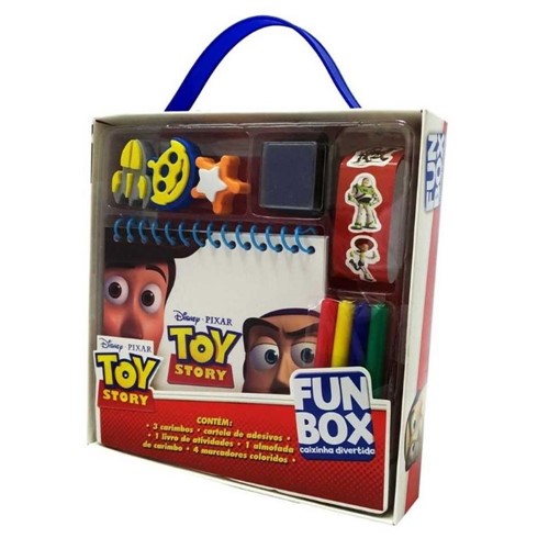Livro Disney Fun Box Toy Story D2293-Dcl