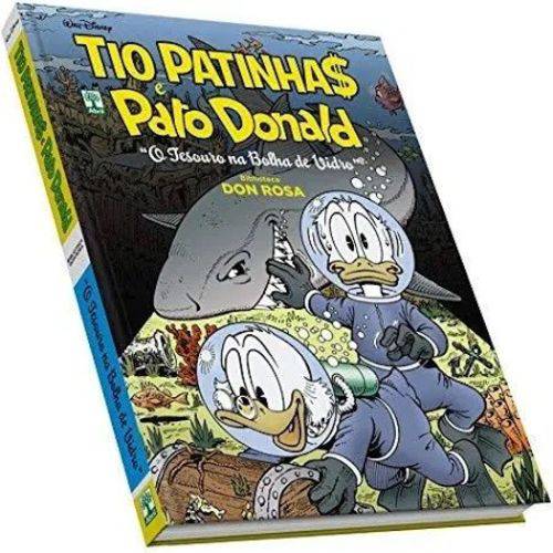 Livro Disney Iniciativa Super-herois Capa Dura 480 Páginas + Livro Disney Tio Patinhas e Pato Donald Tesouro na Bolha - Capa Dura