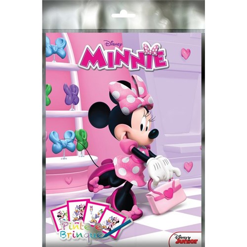 Livro Disney - Kit Pinte e Brinque - Minnie - EDITORA DCL