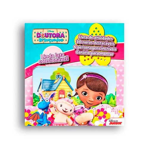 Livro Disney Latinha Pop-Up - Doutora Brinquedos DCL