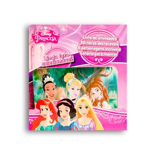 Livro Disney Latinha Pop-Up - Princesas Disney DCL