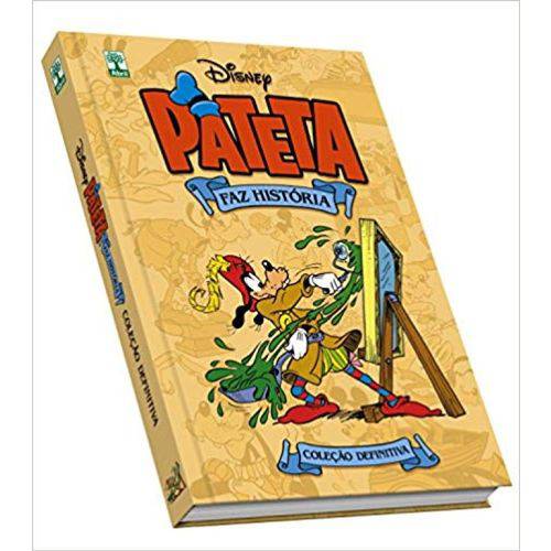 Livro Disney Mostarda Pateta Faz Historia - Capa Dura 360 Páginas