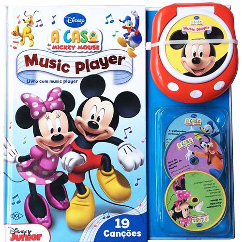 Livro - Disney Music Player: a Casa do Mickey Mouse