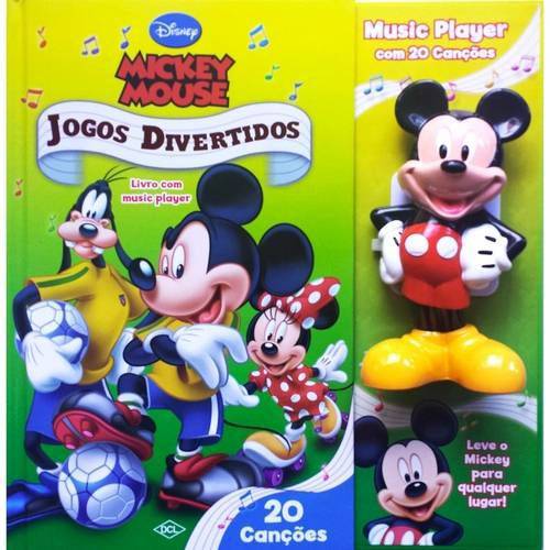 Livro Disney - Music Player - Jogos Divertidos Catavento