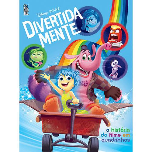 Livro - Disney Pixar - Divertida Mente: a História do Filme em Quadrinhos