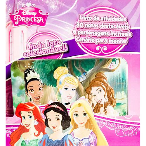 Livro - Disney Princesa- Latinha Pop-up