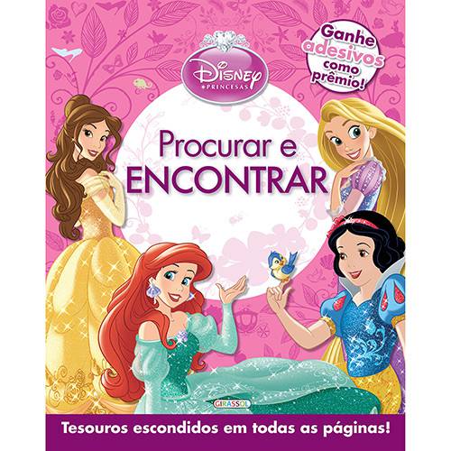 Livro - Disney Princesas: Procurar e Encontrar