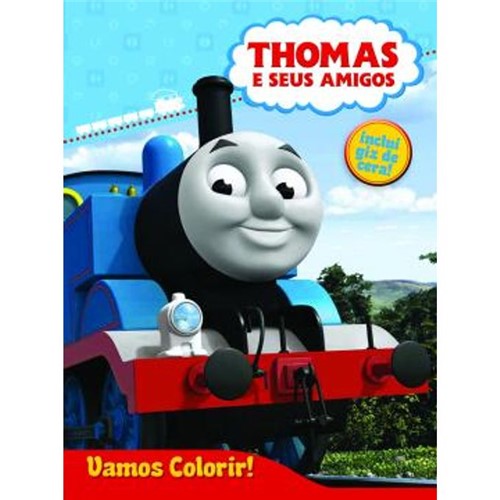Livro Disney - Vamos Colorir - Thomas e Seus Amigos - EDITORA DCL